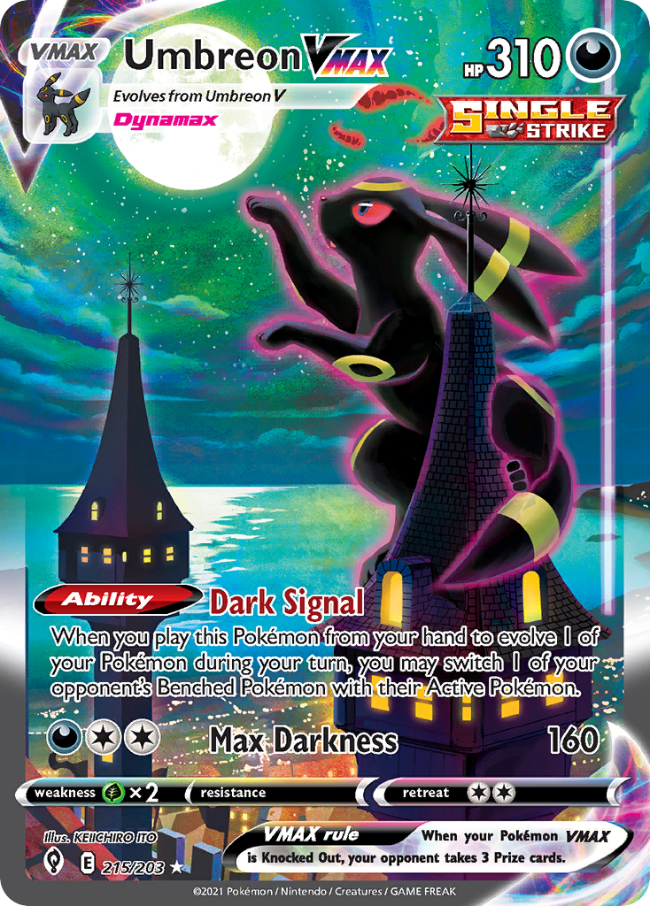 Umbreon VMAX Alt Art (Moonbreon)